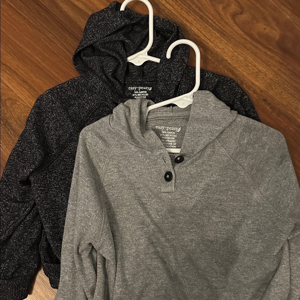 Boys Sweater gray and black